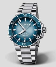 ORIS Aquis Date Lake Baikal #QYE6BC