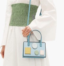 LOEWE Postal Blue Shoulder Bag Vanity #QYAB8I