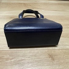 Classic Christian Dior handbag, navy #QYI135