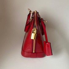 LOUIS VUITTON Alma BB Pink #QYBDFW