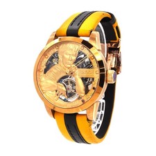MEMORIGIN Tourbillon Bruce Lee Model MO1005G Men's Skeleton Gold Manual- #QYGIDO