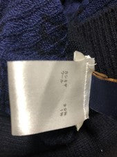 Louis Vuitton Monogram Sweatshirt Blue L Cashmere Wool Pre-Owned, Certified
