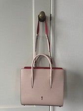Christian Louboutin Studs Inner Red 2-Way Shoulder Bag H27 W30 Women #QY9FMZ