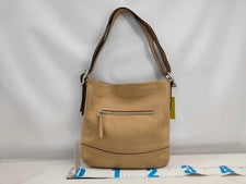 COACH Old Coach COACH Beige Fringe Shoulder Bag 1427 #QY2SYA