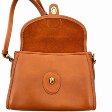 COACH Old Coach Devon Bag, Tan, Genuine Leather #QYG35U