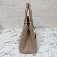 PRADA Saffiano 2-way bag with cameo design #QY26P3