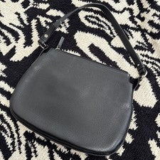 LOEWE Handbag Black Leather Classic Anagram Women #QYBM71