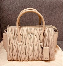 MIUMIU Matelassé 2-way Handbag/Shoulder Bag #QYET11