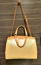 LOUIS VUITTON Vernis GM Beige Monogram Canvas Women #QYAB7N