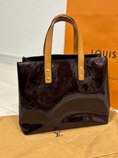 Louis Vuitton Vernis Lead PM Dark Purple Handbag #QYC97B