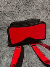 CHRISTIAN LOUBOUTIN Buckle Bis Small Backpack Black Leather #QYIV5B