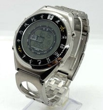 Working RIKISUN Five Elements and Nine Stars Qigaku Watch, Replaced, Men #QY5CWT