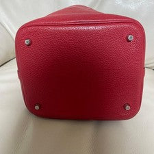 HERMES Picotin Lock MM Red #QYKTRW