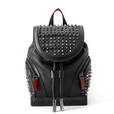 Christian Louboutin Explorer Funk Studded Backpack, Small, 3215038, Blac #QYAADZ