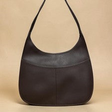 OLD COACH Ergo Shoulder Bag, Brown, Genuine Leather (y2k) #QY5KSG