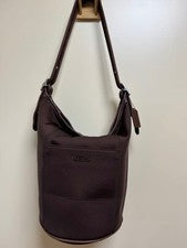 Old Coach 6204 Bucket Shoulder Bag Neo Mahogany #QYCO6U
