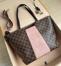 Louis Vuitton Jersey Damier Handbag #QY9OFQ