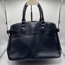 LOUIS VUITTON Epi Passy PM Noir #QYHSSL