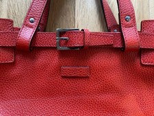 GUCCI Crystal Tote Bag Red #QY4RVU